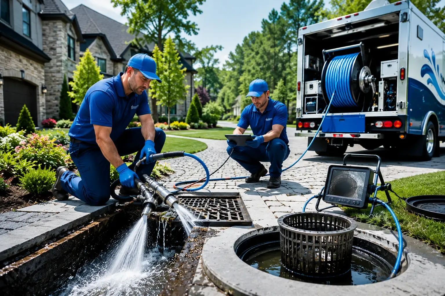 Local outdoor drain cleaning professionals in Swaledale, IA